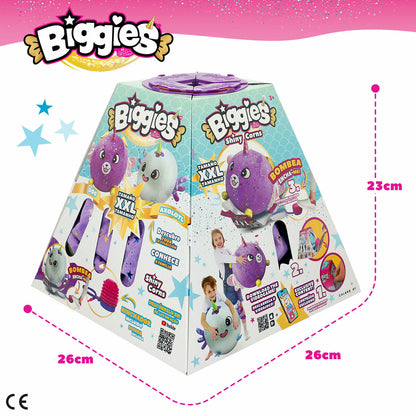 Eolo Knuffel Eolo Paars Pluche Plastic 45 X 45 X 45 Cm Opblaasbaar (4 Stuks)