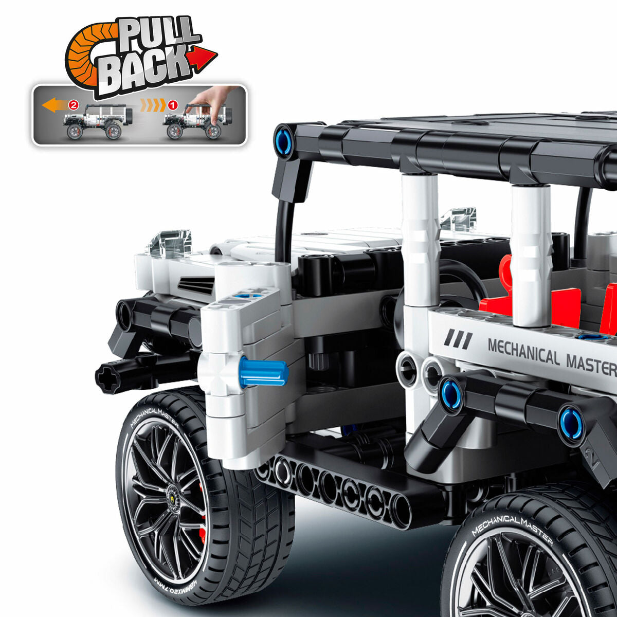 Bigbuy Kids Bouwspel Auto 434 Onderdelen