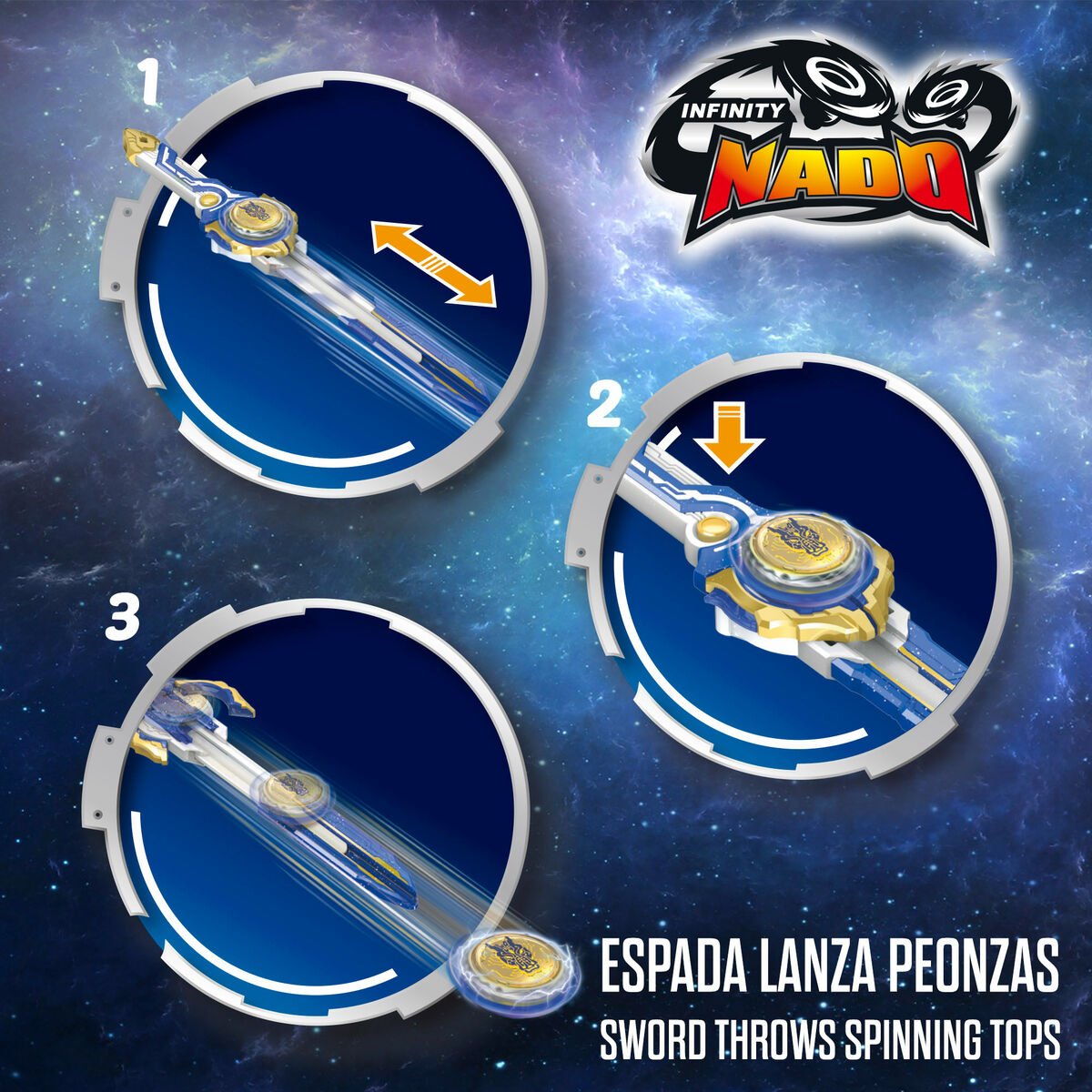 Infinity Nado Draaiende Tol Infinity Nado (4 Stuks)