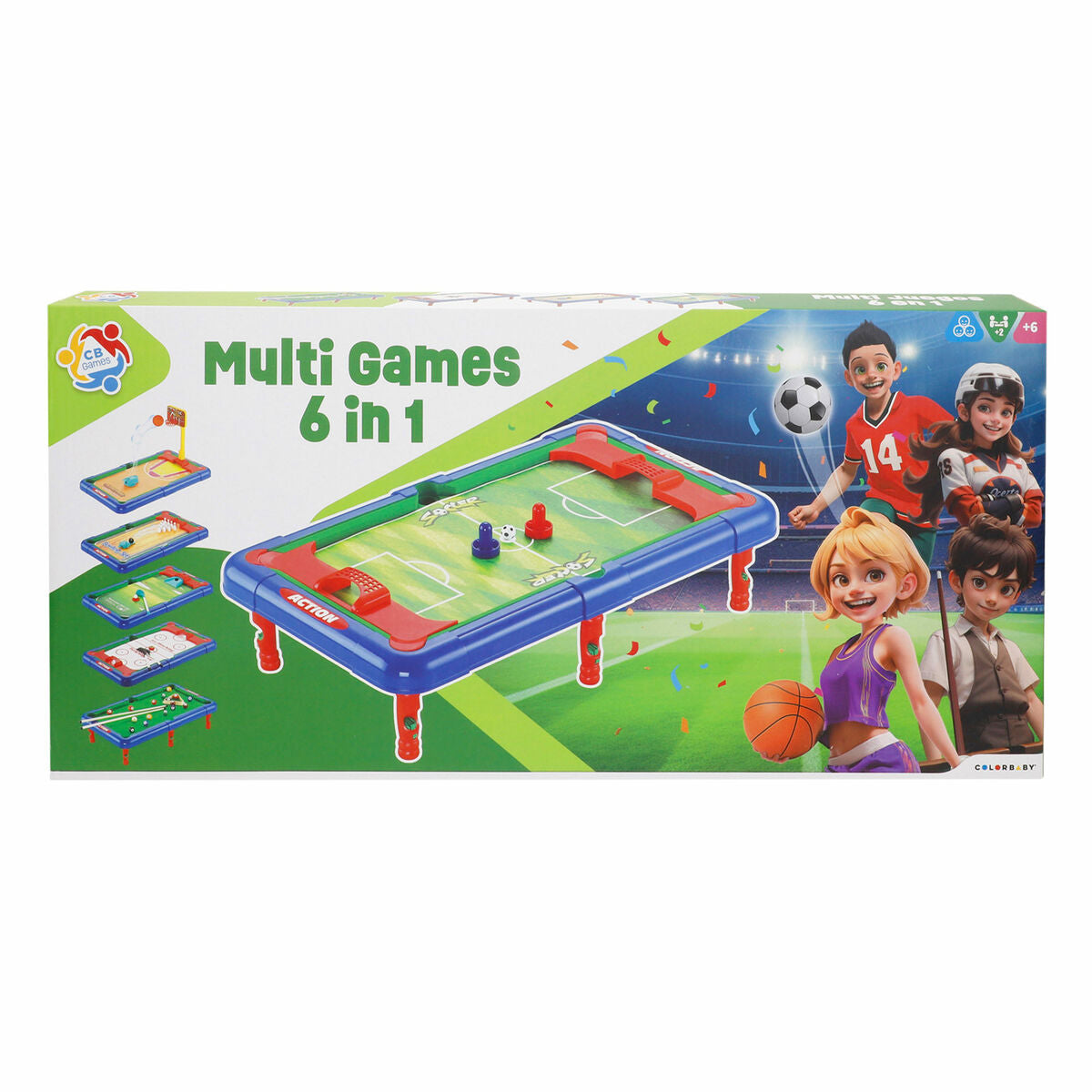 Cb Games Bordspel Cb Games (6 Stuks)