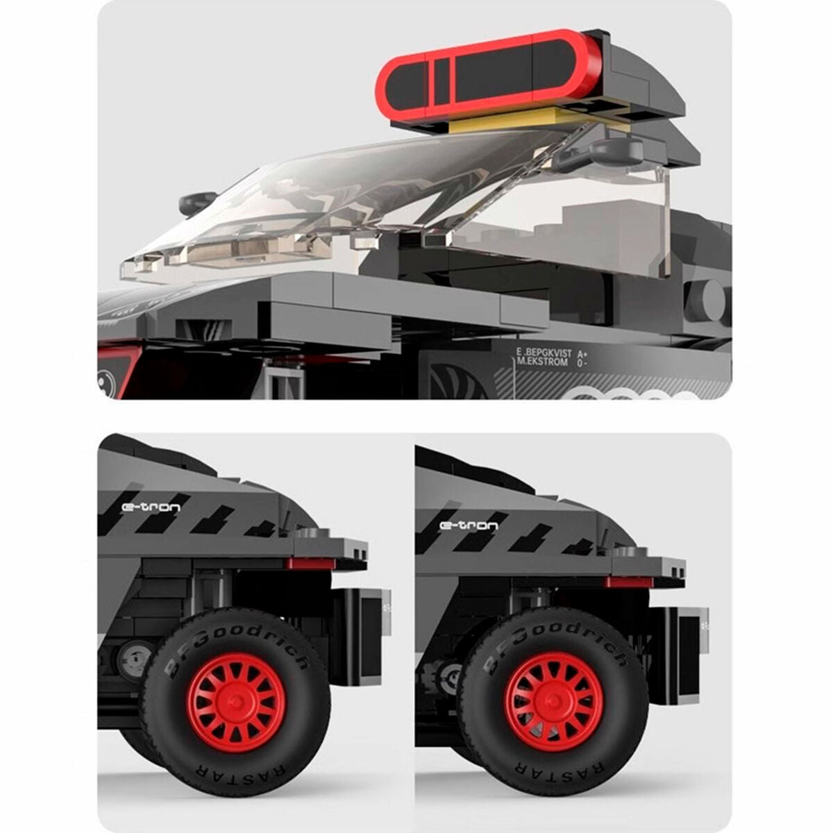 Audi Bouwspel Audi Auto 376 Onderdelen