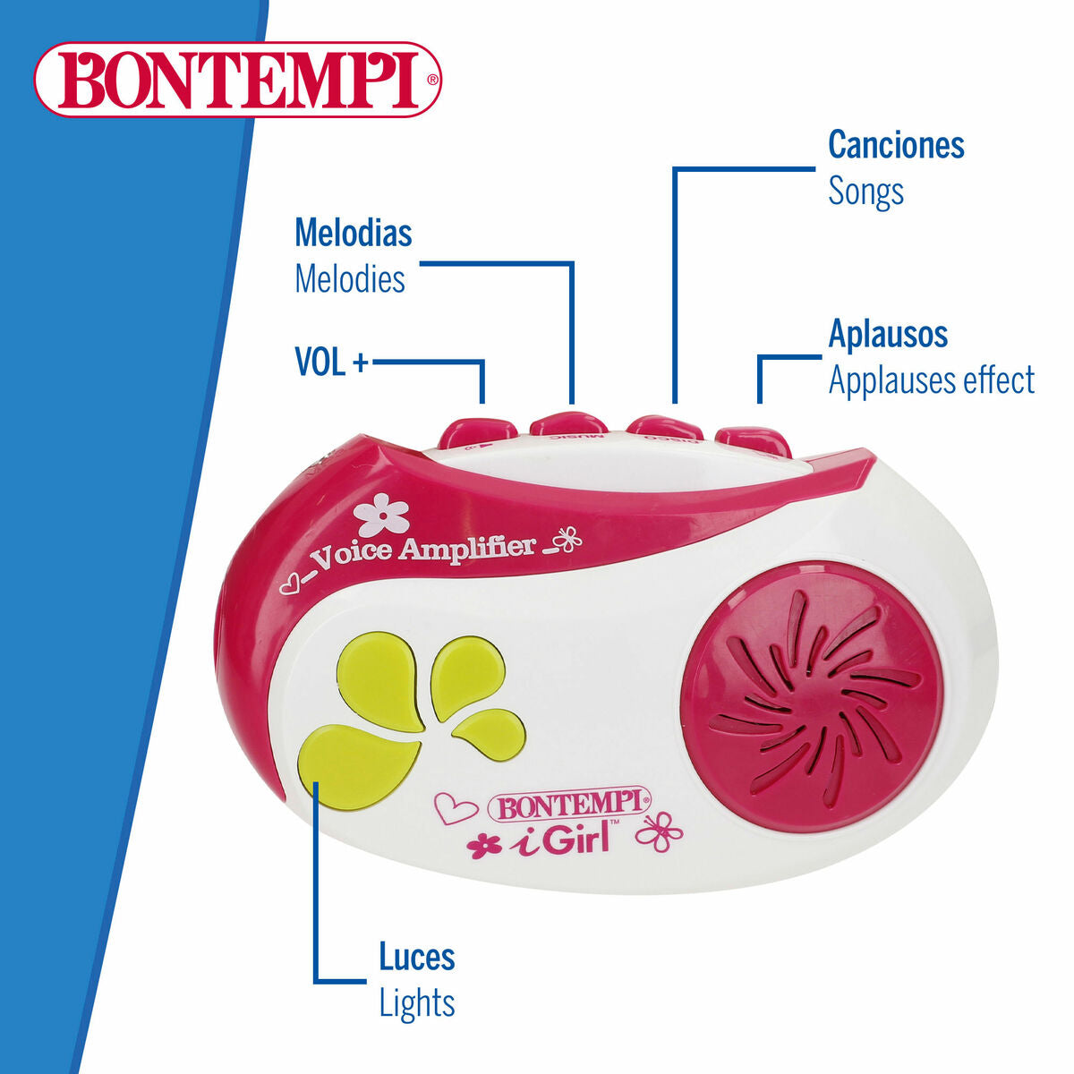 Bontempi Speelgoedmicrofoon Bontempi