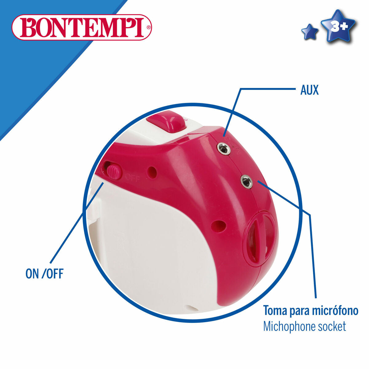 Bontempi Speelgoedmicrofoon Bontempi