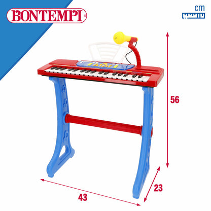 Bontempi Met Toetsenbord Met 37 Toetsen Bontempi 43 X 56 X 23 Cm (2 Stuks)