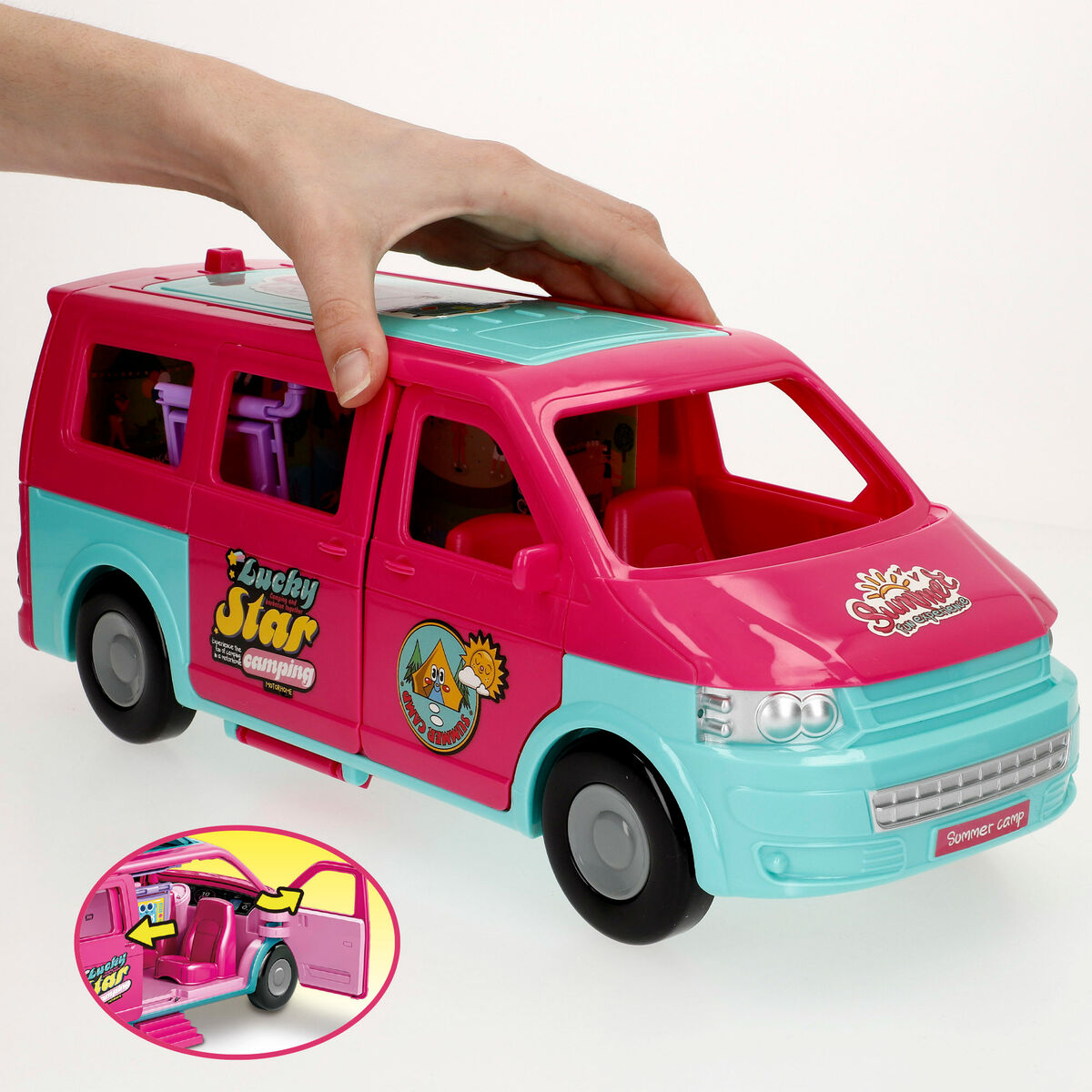 Bigbuy Kids Playset 35 X 14 X 14 Cm 2 Stuks