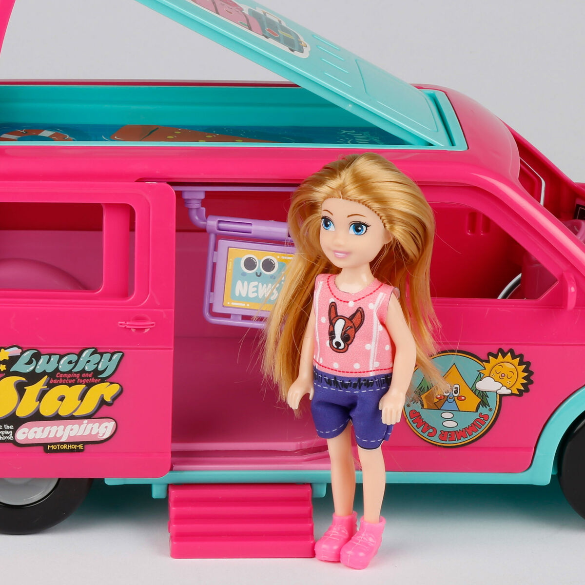 Bigbuy Kids Playset 35 X 14 X 14 Cm 2 Stuks