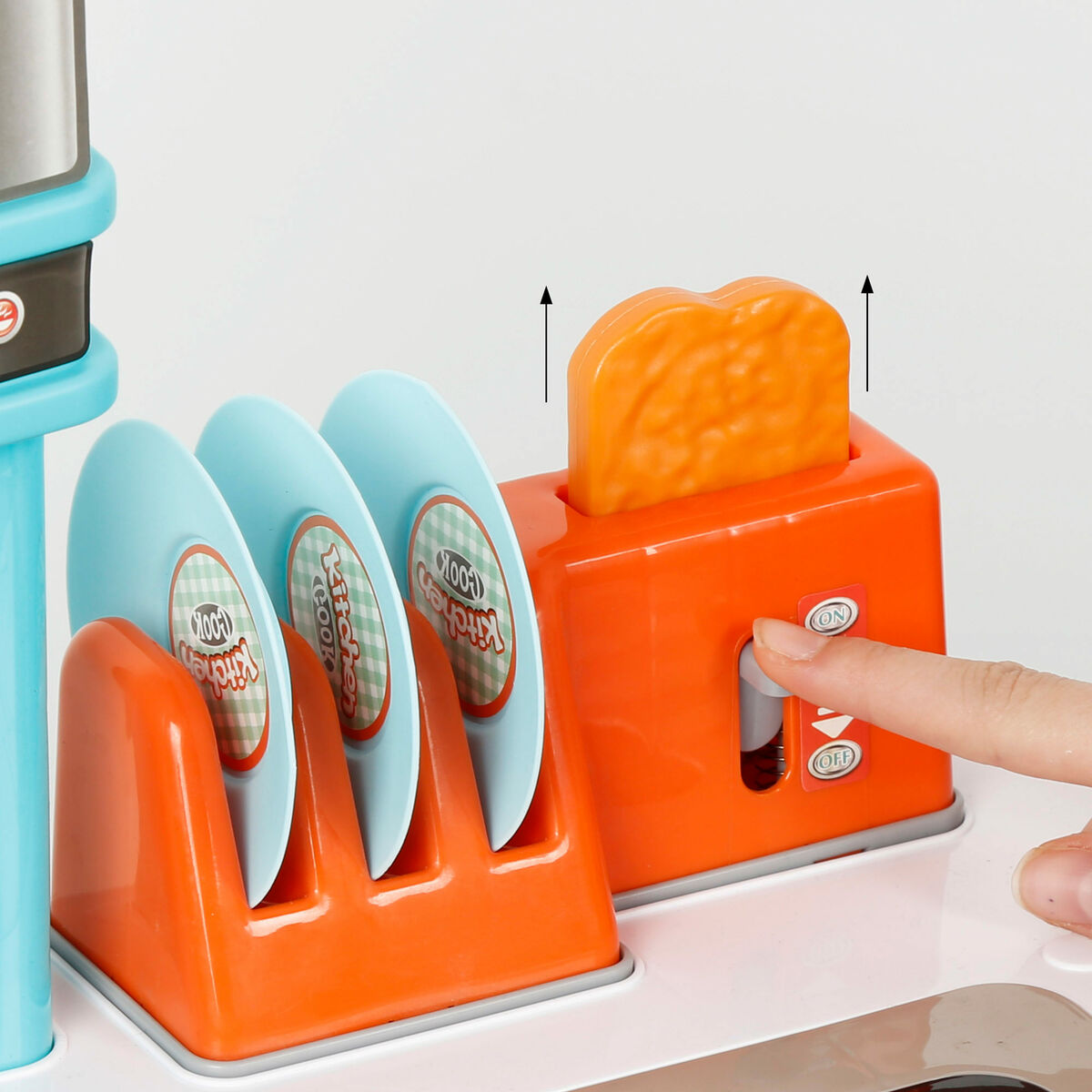 Bigbuy Kids Speelgoedkeuken 78 X 87 X 28 Cm (2 Stuks)