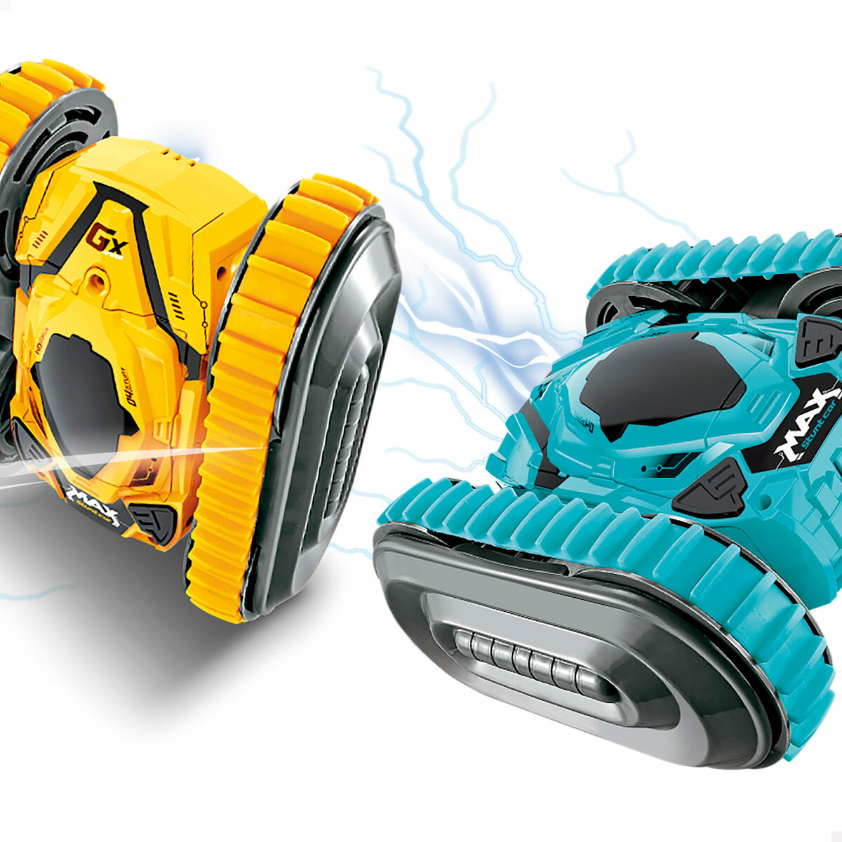 Bigbuy Kids Politiewagen Op Afstandsbediening 15 X 7 X 14 Cm (4 Stuks)