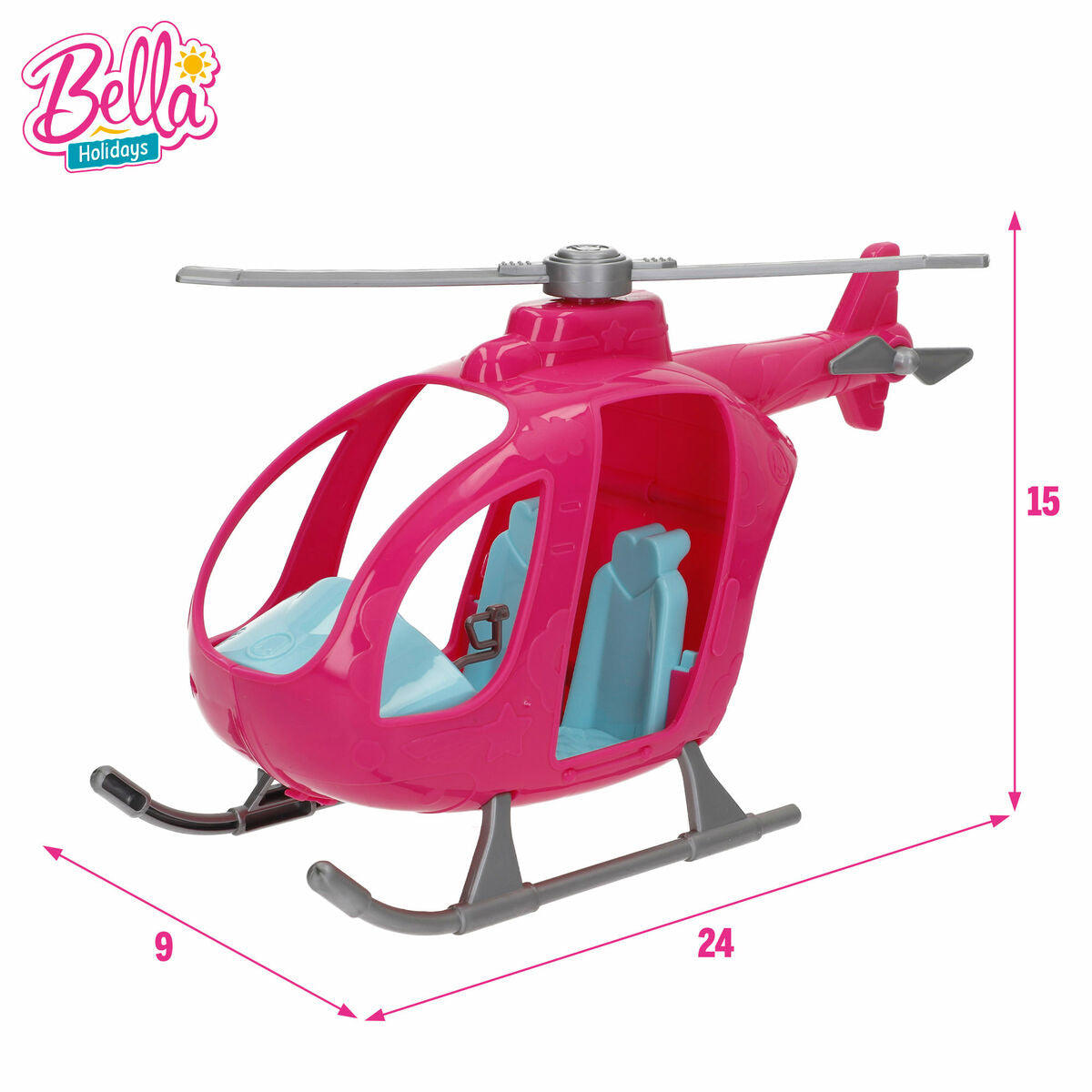 Bigbuy Kids Playset 24 X 15 X 9 Cm 6 Stuks