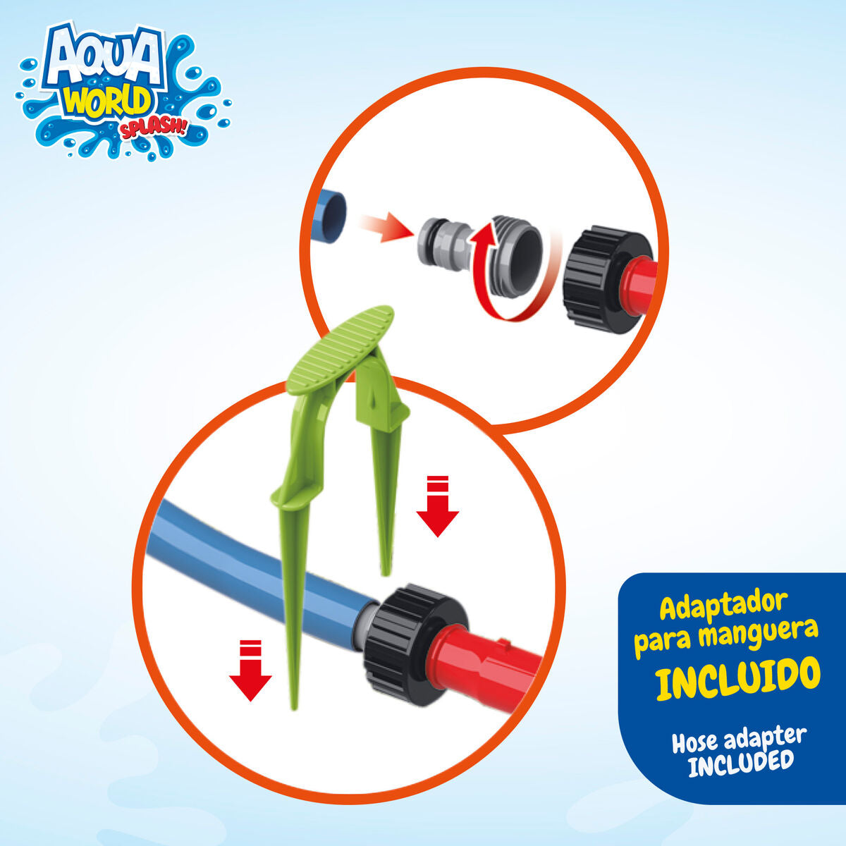 Colorbaby Speelgoed Watersproeier Colorbaby Plastic 25 X 16 X 9 Cm