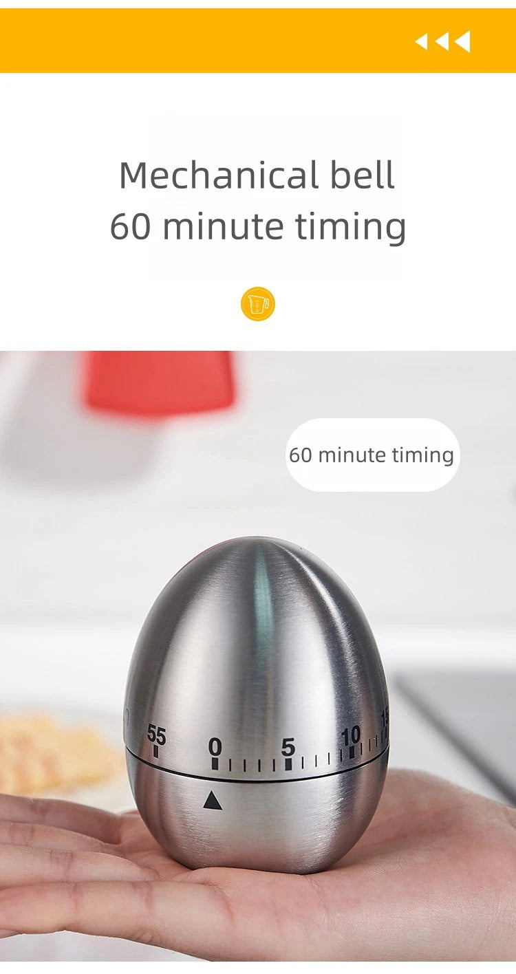 Kookwekker in eivorm