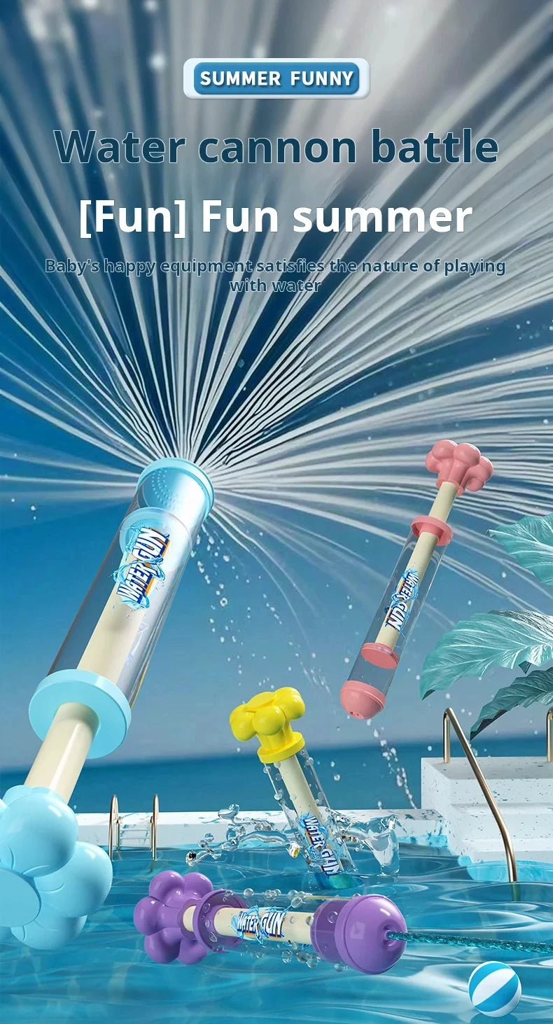 Extendable Water Gun for Water Fights