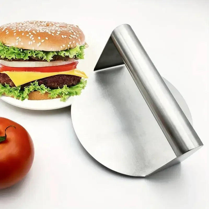 Stainless Steel Smash Burger Press for Consistent Burgers