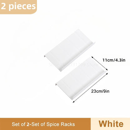 Uitschuifbare kruidenlade met 4 lagen voor potjes en specerijen