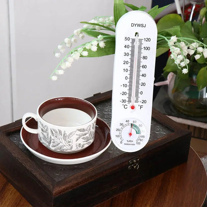 Thermometer en hygrometer niet-elektronisch
