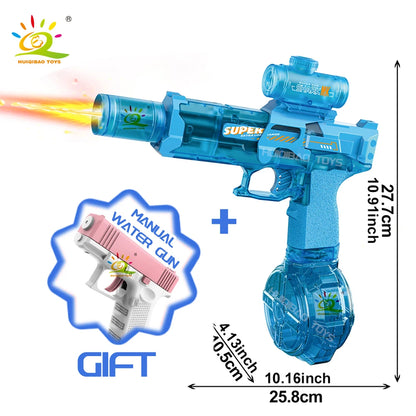 Waterpistool zonder batterij met lichteffecten