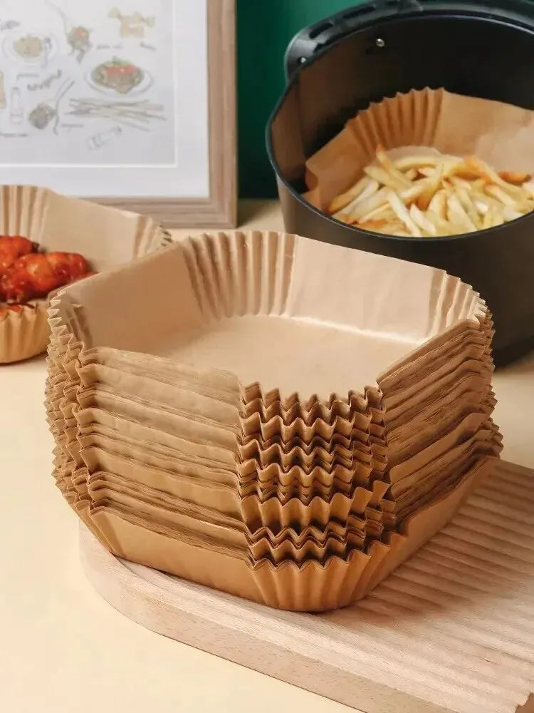 Rond bakpapier airfryer 50 stuks