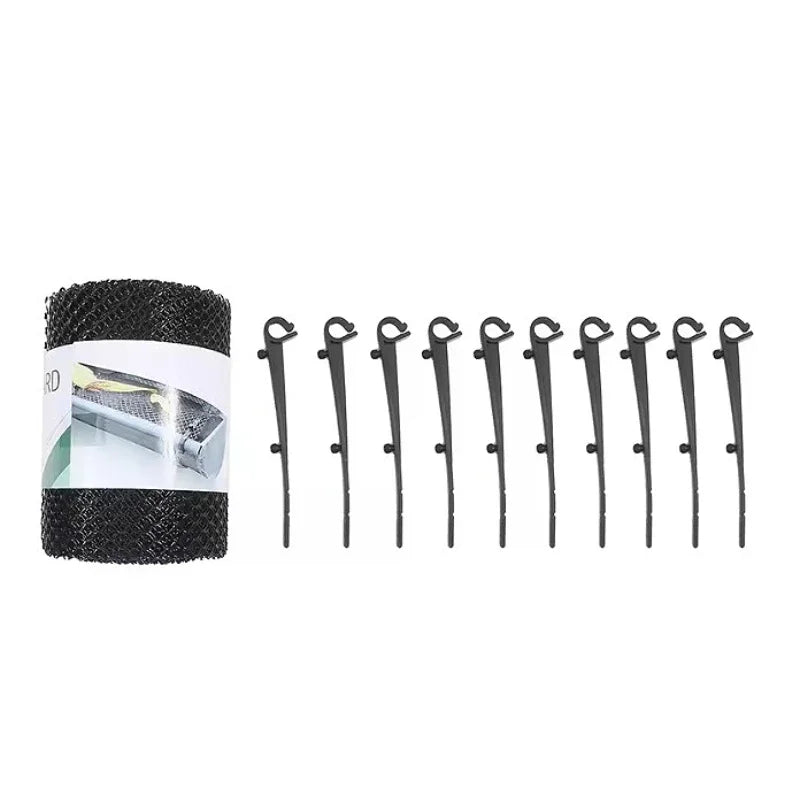 Gootgaas bladstopper 6m 20m HDPE