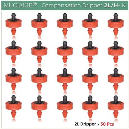 MUCIAKIE 4/2-Wegen Druppel Irrigatiesysteem