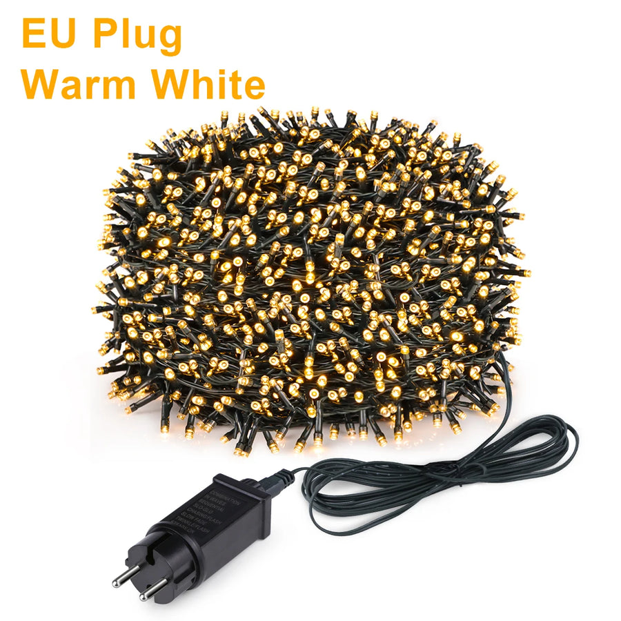 LED Sfeerlichtslinger dimbaar warmwit RGB waterdicht