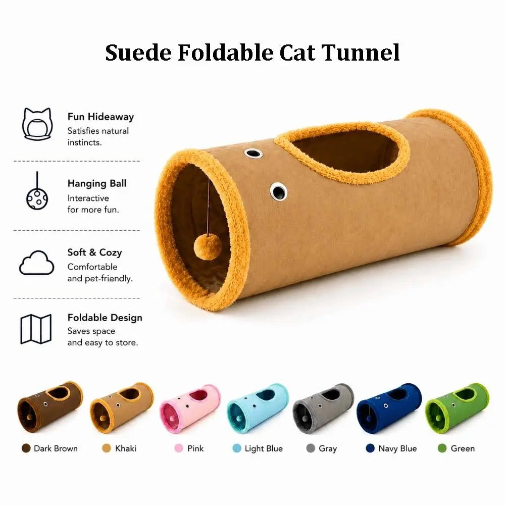 Kattentunnel 50x25 cm opvouwbaar
