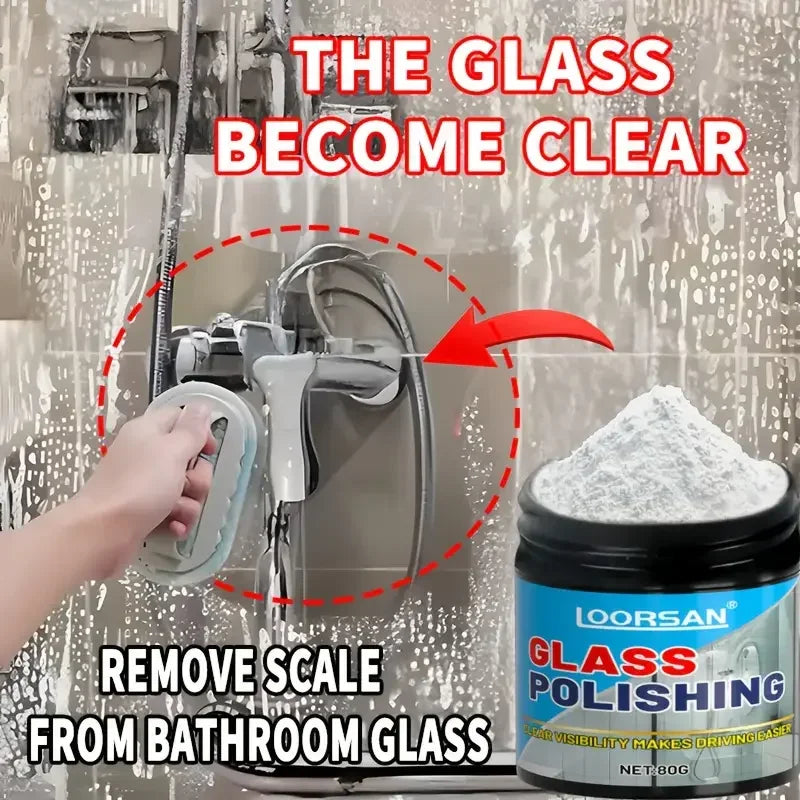 Glaspolijstpoeder voor auto en huisglas