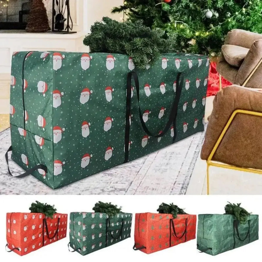 Kerstboom opbergtas 122x51x38 cm waterdicht