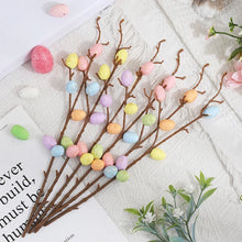 Paastak met pastel paaseitjes 35 cm foam