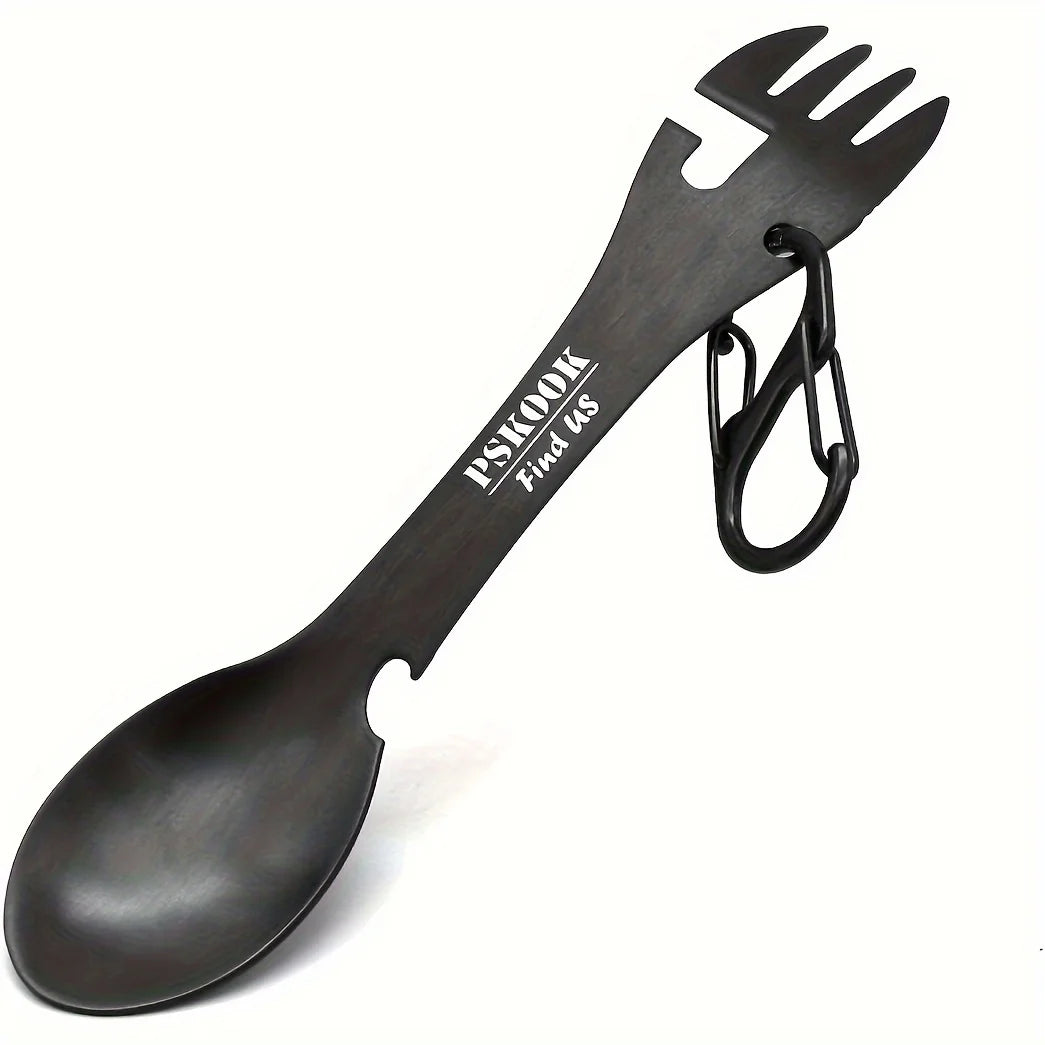 RVS Spork 5-in-1 voor Kamperen en Outdoor