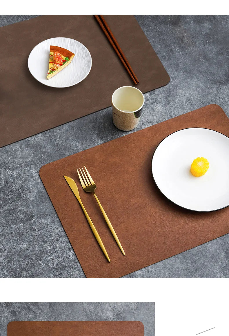 Placemat rubber rechthoekig 30X45cm