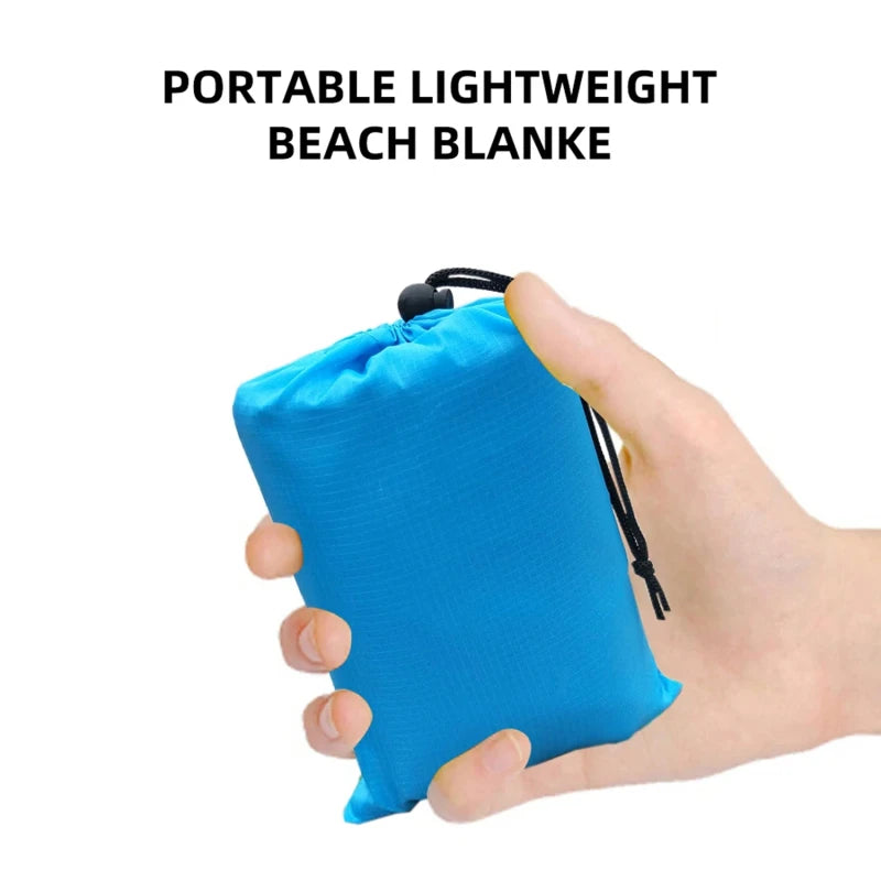 Strandmat extra groot waterdicht zandvrij