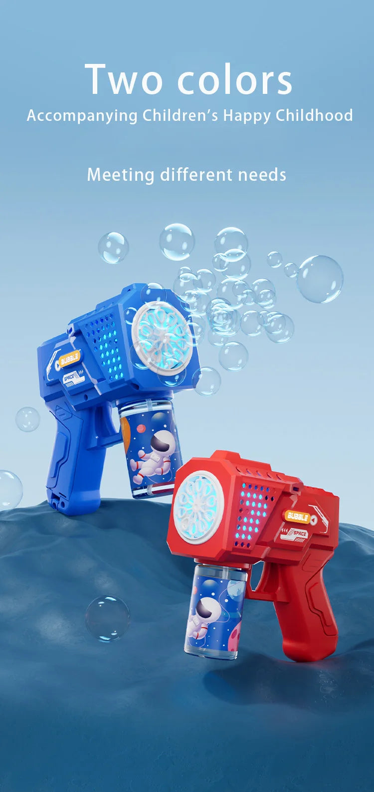 Bubbelgun 10-gaats ABS-plastic