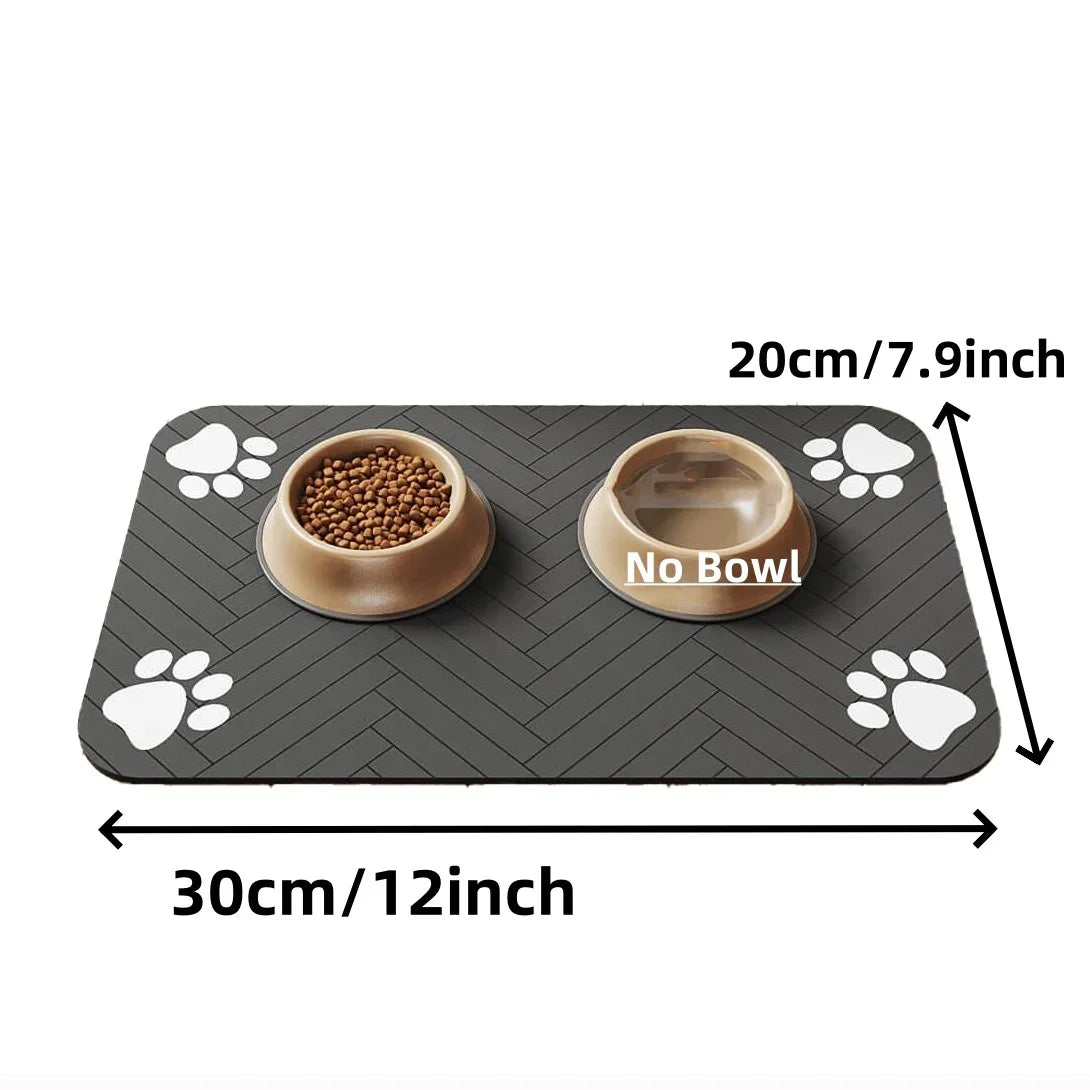 Absorberende Placemat voor Honden en Katten – Waterdicht en Sneldrogend