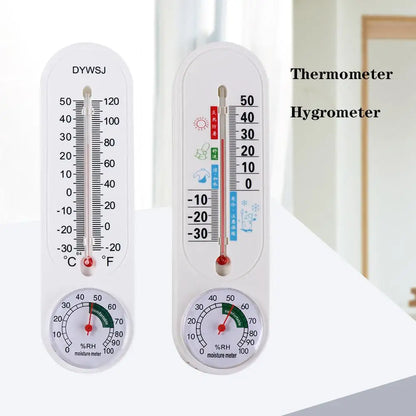 Thermometer en hygrometer niet-elektronisch