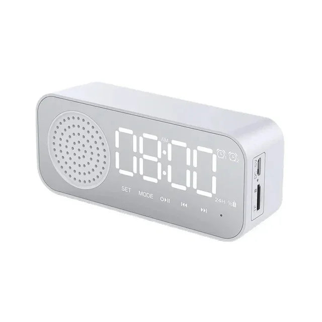 Digitale wekkerradio Bluetooth speaker LED