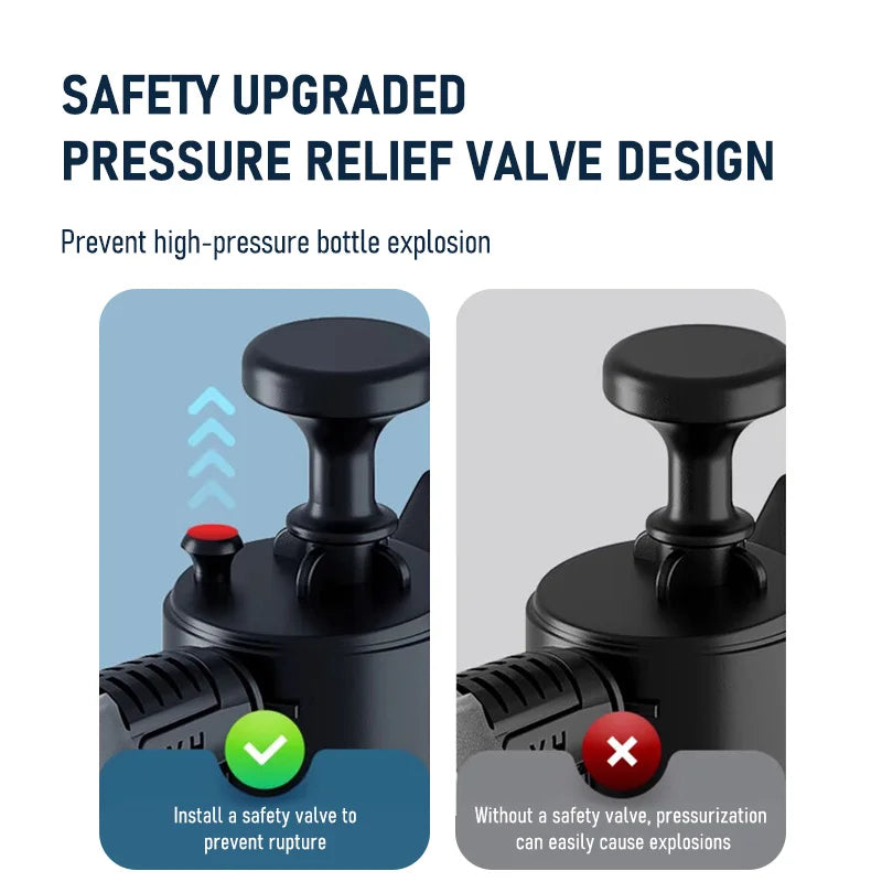Handy Foam Sprayer 2 Litre with Hand Pump for Car Washing
