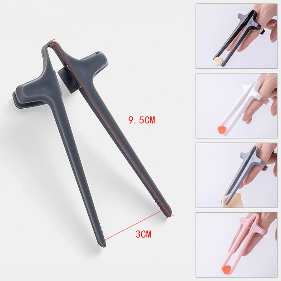 Vinger eetstokjes plastic 9,5 cm