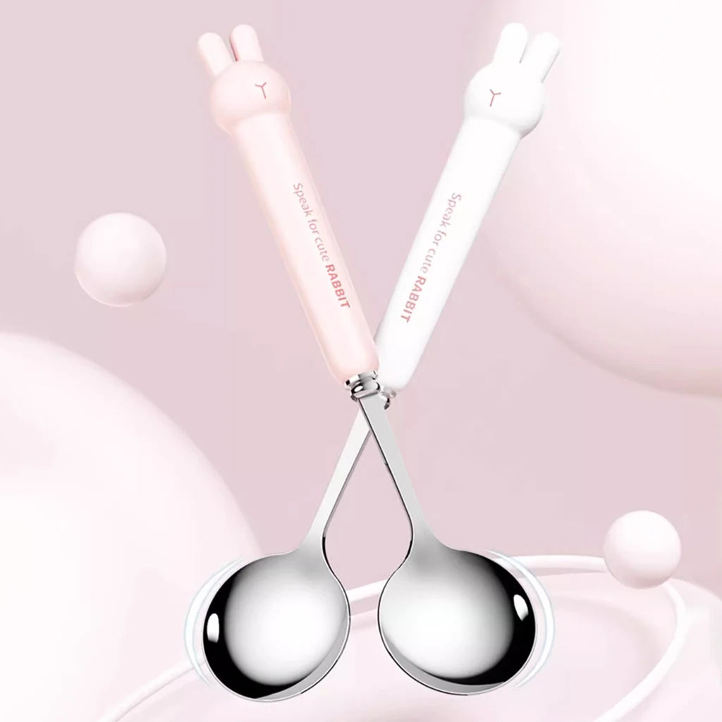 WORTHBUY Bestekset Draagbaar met Doos voor Kind en Student