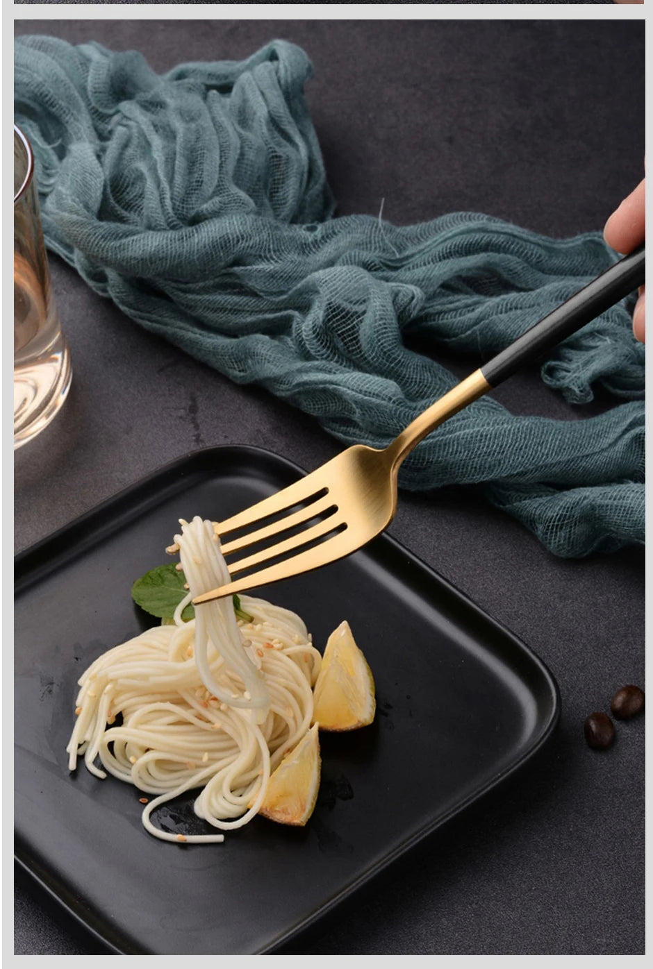 24-delig Roestvrijstalen Bestekset voor 6 Personen