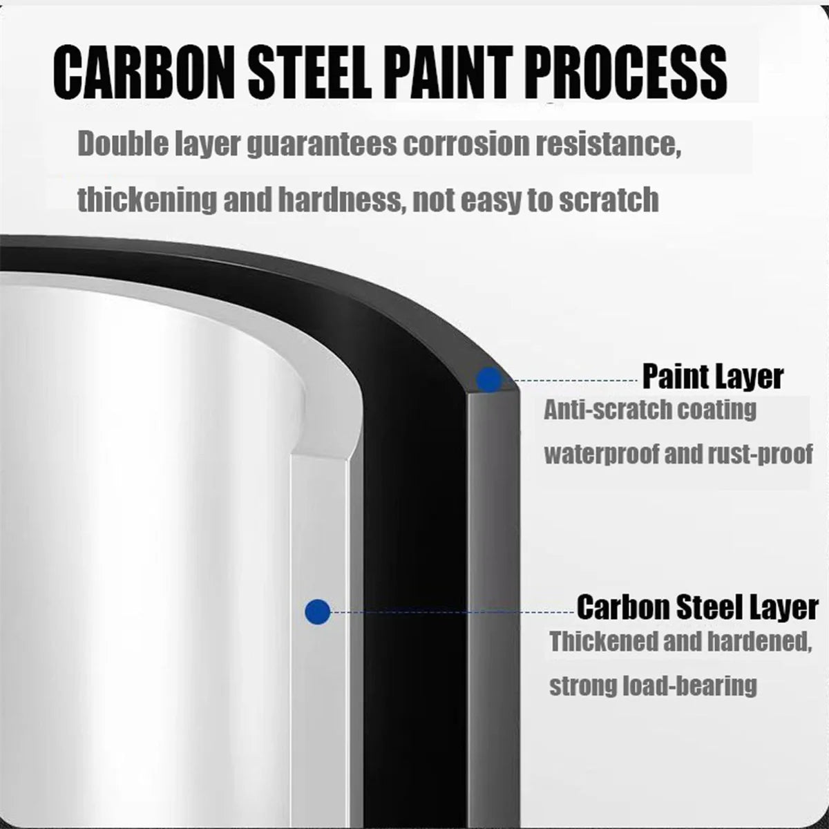 Draaibaar kruidenrek met drie niveaus, wandmontage, roestvrij staal