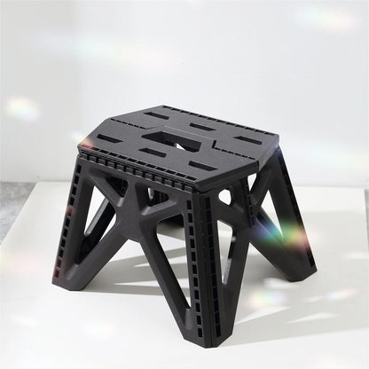 Opvouwbaar krukje plastic 28.5x20x24 cm