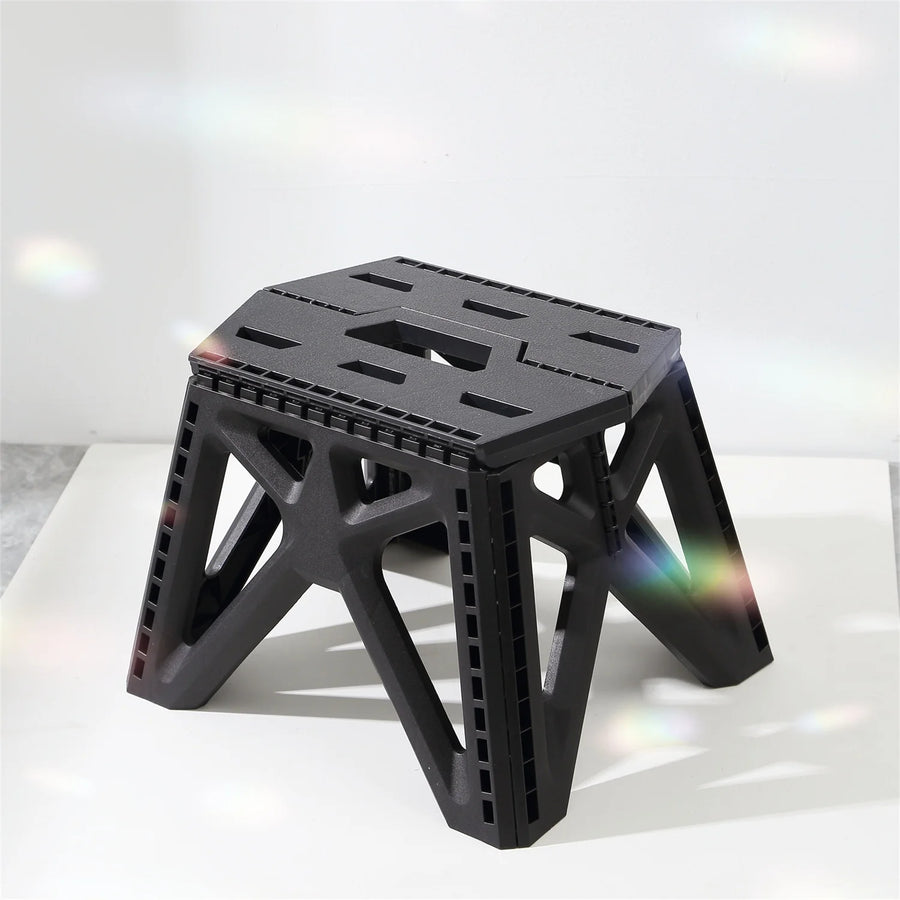 Opvouwbaar krukje plastic 28.5x20x24 cm