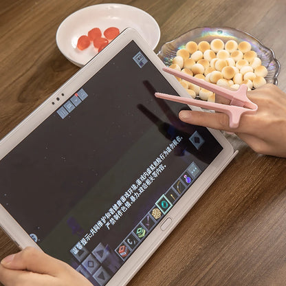 YOTOP Vinger Eetstokjes Houder Voor Snack En Gaming Voedselveilige Kunststof Herbruikbaar Compact 9,5 cm Voor Beginners