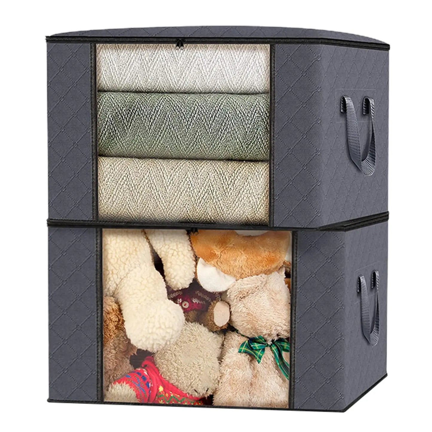 3-delige Opvouwbare Opbergboxen voor Onder het Bed