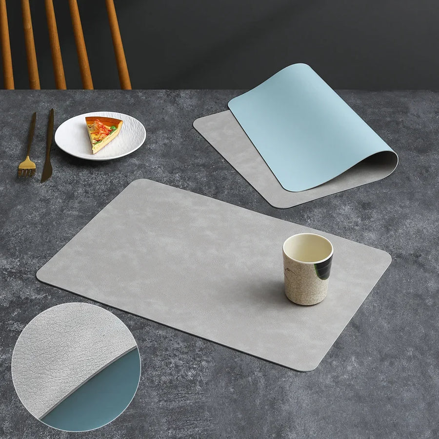 Placemat rubber rechthoekig 30X45cm