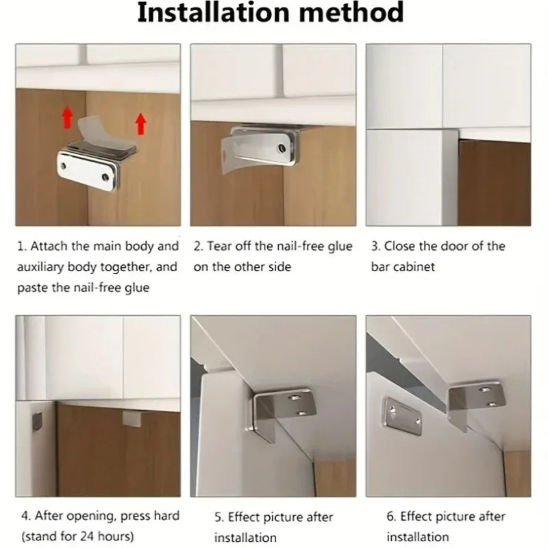 Magnetische Deurvanger boorvrij