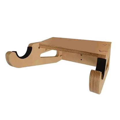 Houten Fiets Wandmontage Rek - Ruimtebesparend Ophangsysteem