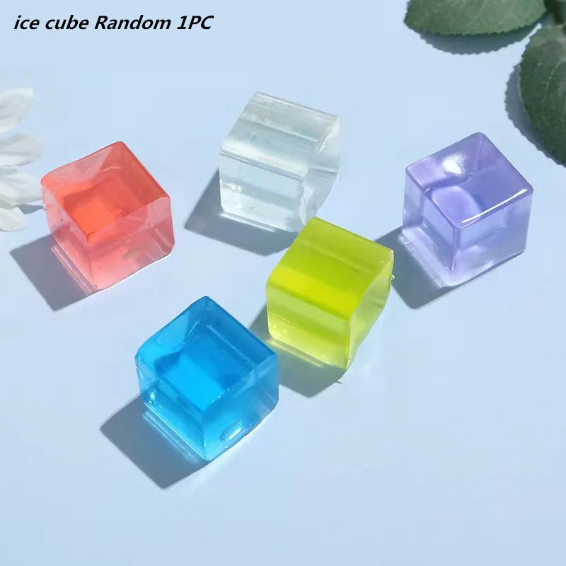 Squishy kubus fidget speelgoed pastel