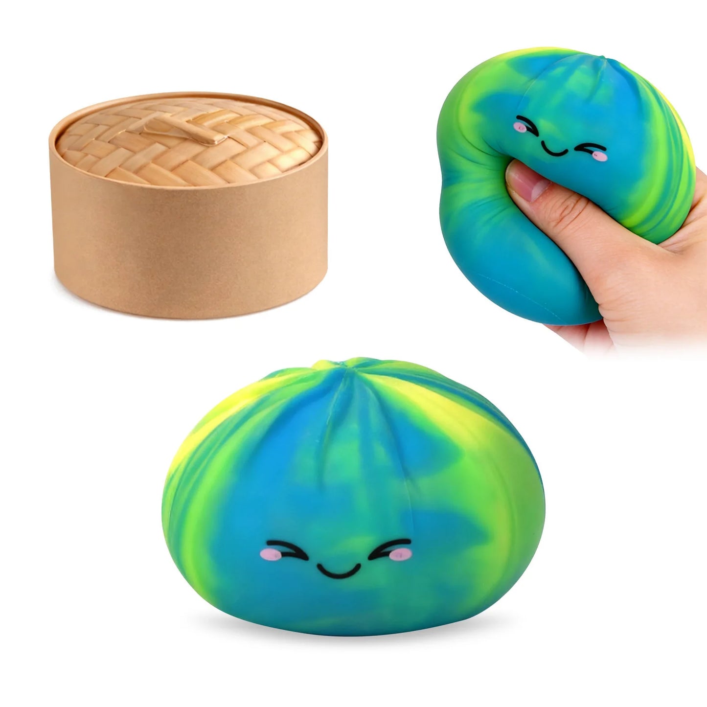 Squishy knijpspeeltje dumpling