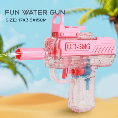 Niet-Elektrisch Waterpistool – UZI Stijl – Vol Automatisch en Hoge Druk
